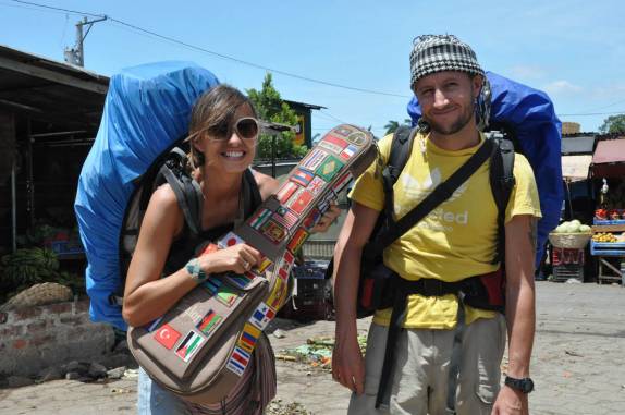 Despedida da Carol e do Alexis em Rincon, perto de San Juan del Sur, na Nicarágua